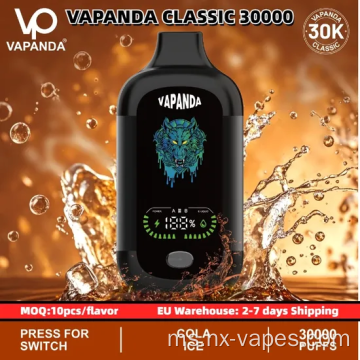 Vapanda Classic 30000 Puffs Skrin Digital 30K Vape
